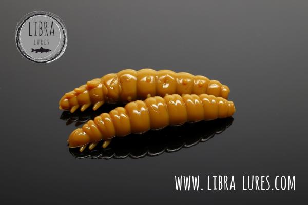 Libra Lures, Larva- Multi Cheese 125, 5x25mm,Coffee Milk 036